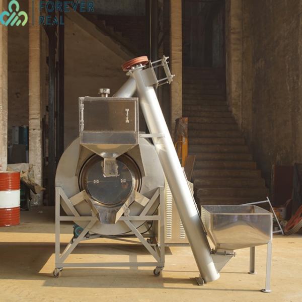 TS120 1.25t/h Foreverreal Full structure carbon steel auger conveyor for industry screw conveyor