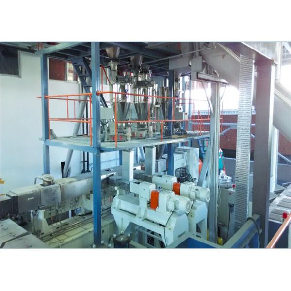 High Efficient Twin Screw Extrusion Machine , EVA TPU PVC Extruder Machine