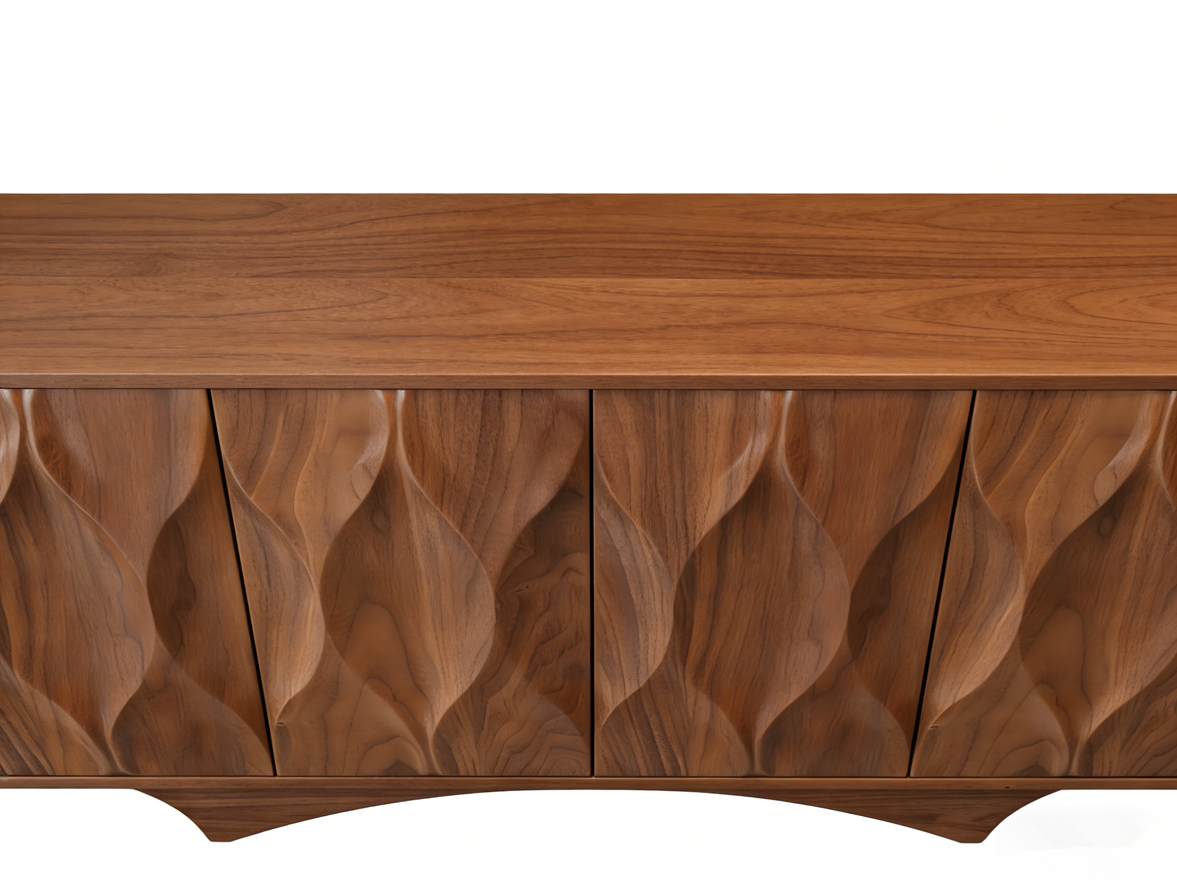 Foshan Factory Wood Sideboard Modern Cabinet Integrated Storage Cabinet Modern Simple Nordic Solid Wood Living Room Storage Tea Cabinet