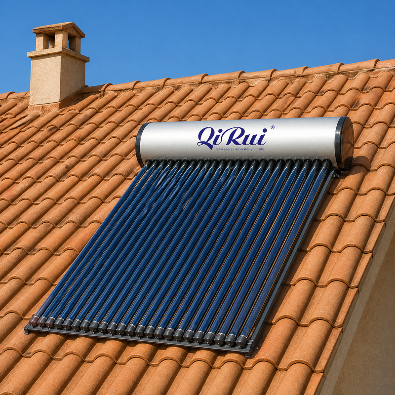 Pressurized Compact Type Stainless Steel Inner Tank Solar Water Heater Heat Pipe Solar Geyser