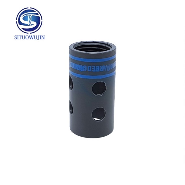 Custom Blue Anodized CNC Precision Machined Aluminum Alloy Sleeve Bushing with High Corrosion Resistance
