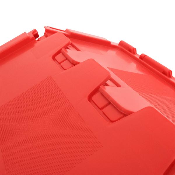 Contenant en plastique de type boîte solide avec couleur personnalisée et matériau alimentaire