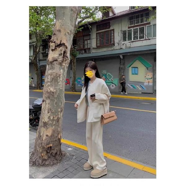 Ethnic Style Thick-Soled Snow Boots For Women Winter New Fur One-Piece Outerwear Fur Slippers