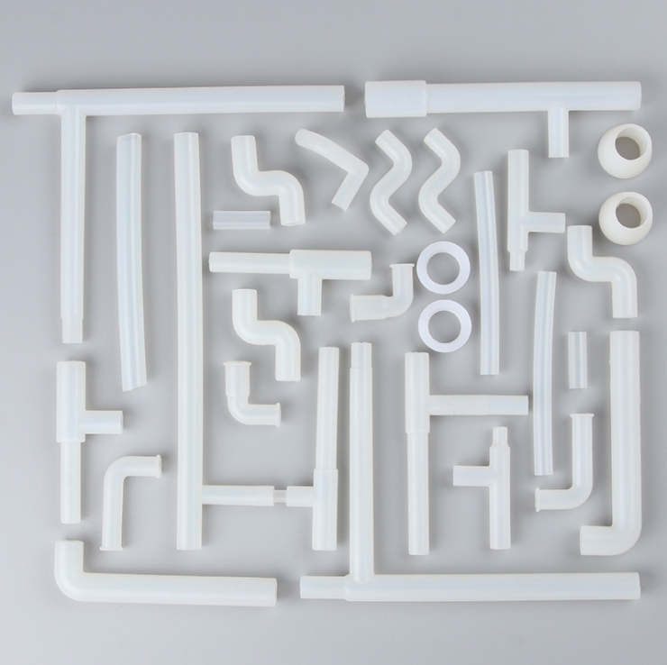 Transparent Custom Silicone Hoses EPDM Ozone Resistant Silicone Elbow Tube