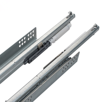 Modern Style V6 Undermount Drawer Slides Soft Close Loading Capacity 30kg for Kitchen
