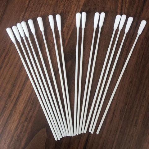 ISO13485 Medical Cotton Swab , 15cm Disposable Sampling Swab