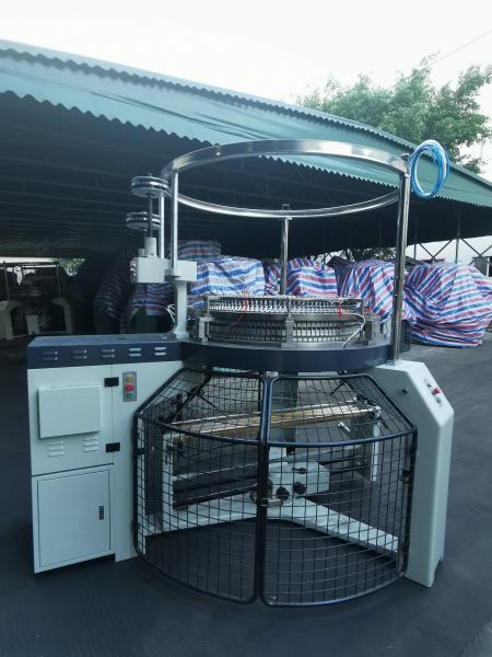 Professional ESJ Single Jersey Circular Knitting Machine For Jersey Pique Fabric