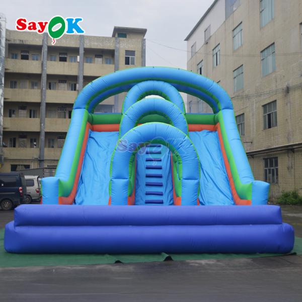 Inflatable Water Slides Double Water Slide with Pool Water Slide Inflatable for Kids and Adults