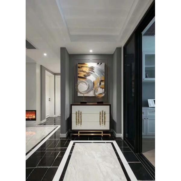 Iron Metal Golden Phoenix Sculpture For Home Interior