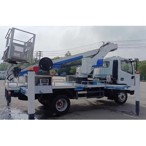 33m 40m Manlift Bucket Ladder Overhead High Altitude Operation Construction Lifting Vehicle Telescopic Boom Aerial Platform Work Working Lift Truck