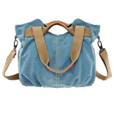 Tote Bags retro das mulheres versáteis da lona da forma da bolinha de massa