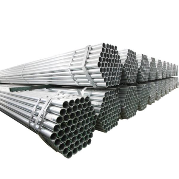 Q345 Round Galvanized Steel Pipe Z275 Z40 Z60 0.12mm-4mm