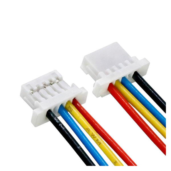 Flexible Custom Wire Harness | Custom Length and Colour ZH1.5mm 4Pin Connector Cable Assembly for Drones & RC Models | China Wiring Harness Factory