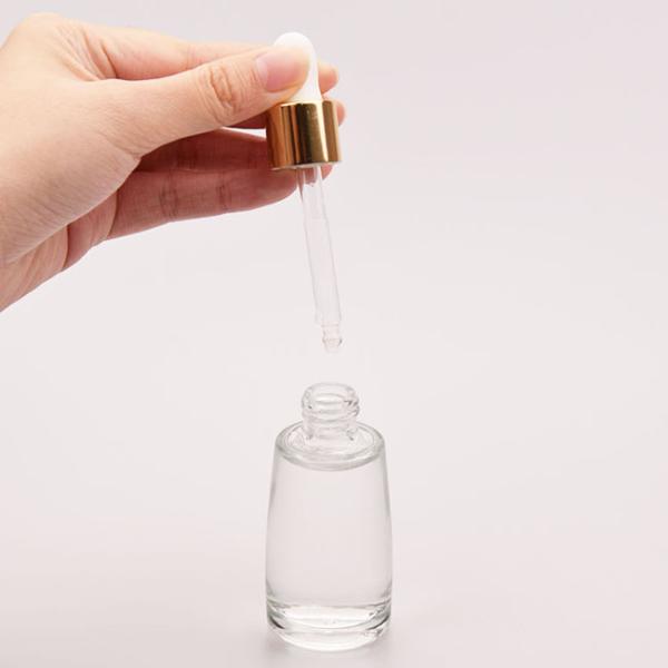 бутылка лосьона стекла доказательства утечки бутылки капельницы золота 100ml 18/415 Роза