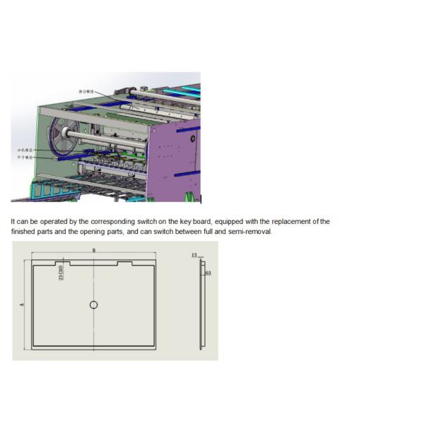 1550 mm Max. Altura do monte Máquina de corte de roda de impressão de alta definição para corte