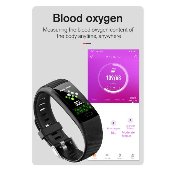 Браслет отслежывателя шага часов шагомера здоровый