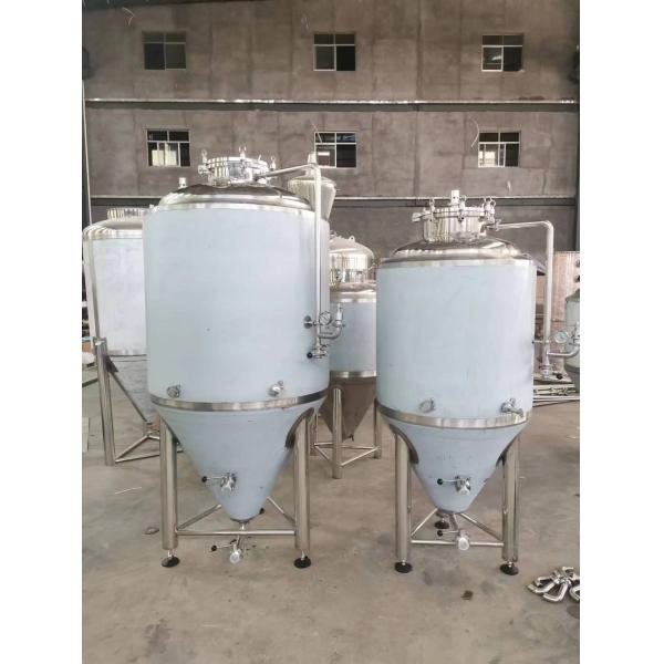 GHO 300L 600L Beer Brewing Equipment with Top Manhole and Acid Passivation Polishing