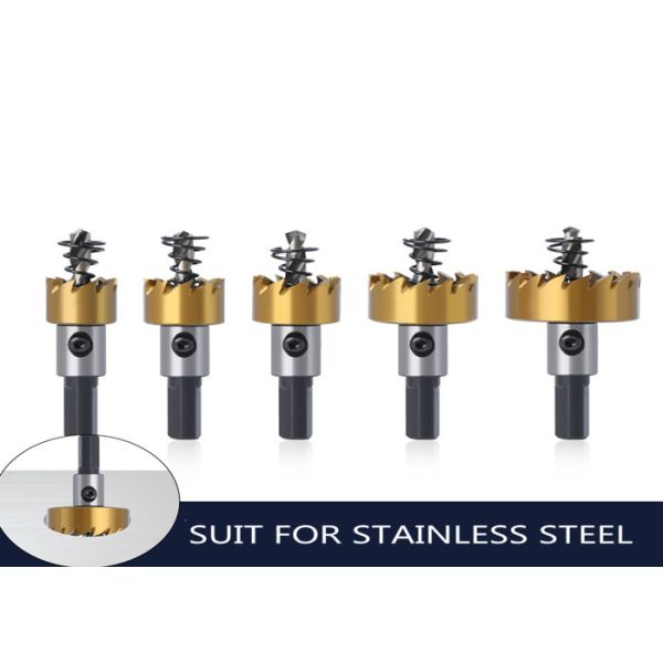 High Quality HSS Drill Bit cutter hole saw for metal wood Steel Tube Pipe cutting