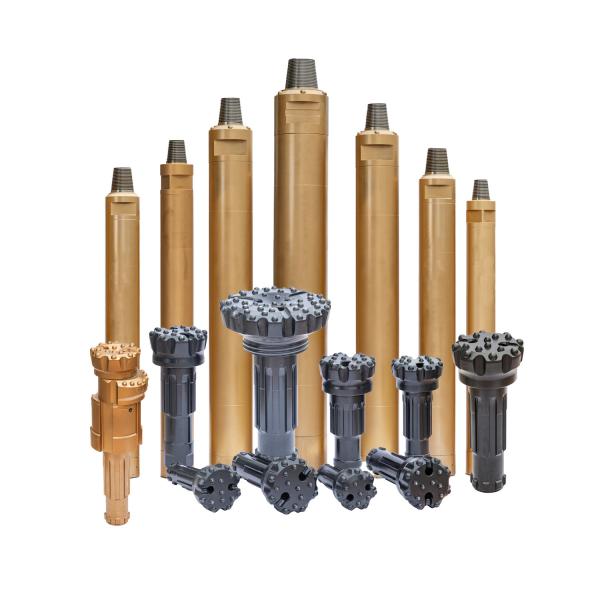QL80 DTH Down The Hole Hammer Safety DTH Hammers And Button Bits With ASTM Standard