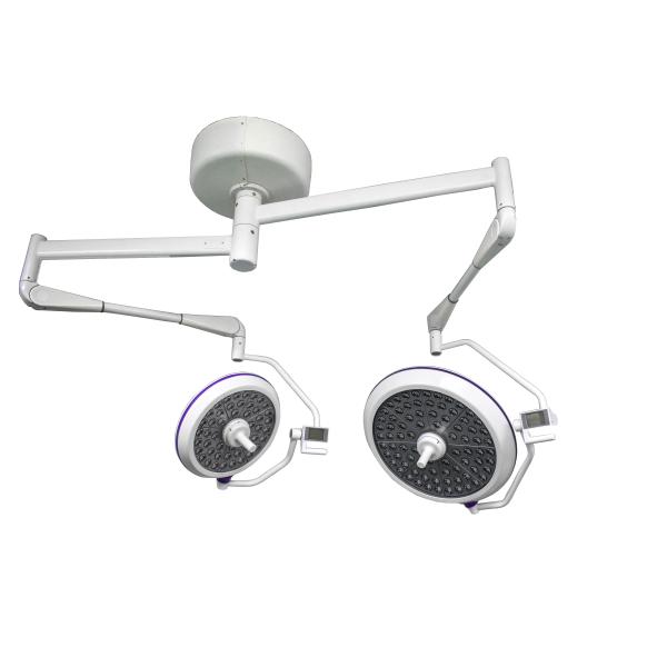 Медицинская двойная голова привела хирургический свет лампа купола 160000 люкс двойная