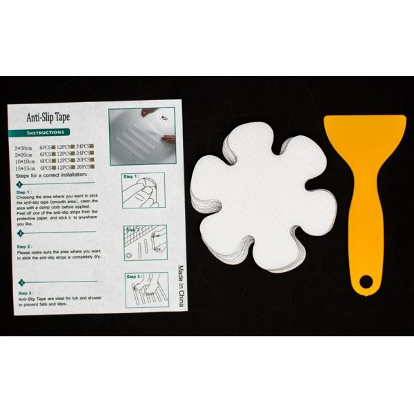 Cross-Border Anti-Slip Bathroom PEVA Stickers Self-Adhesive Shower Room Bathtub Strips Acrylic Masking for Stairs and Floors