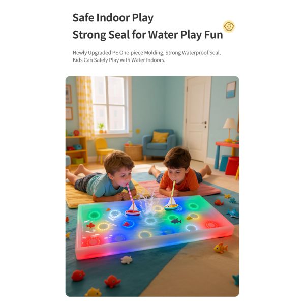 Modern Interactive LED Light Touch Sensor Educational Toy PE Material for Hand Eye Coordination Sensory Play for Bedroom Use