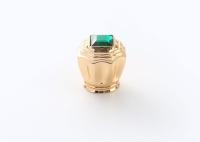 Gold Aroma Vial Caps Eco-friendly Zinc Alloy Material for Elegant Packaging Solutions