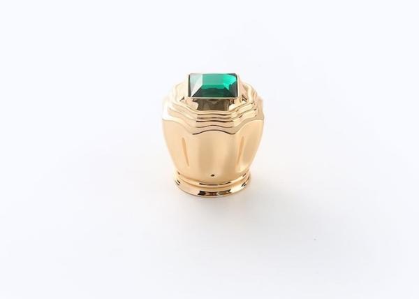 Gold Aroma Vial Caps Eco-friendly Zinc Alloy Material for Elegant Packaging Solutions