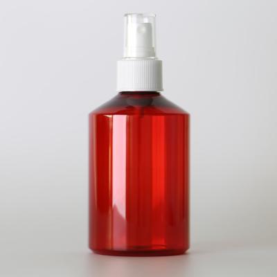 Beauty Empty Plastic Spray Bottles Red Color Bpa Free 8oz 250ml For Personal Care