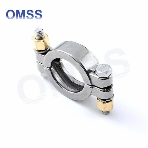 High Pressure Clamp 13MPH 3A SS304 1.5 Sanitary Stainless Steel Pipe Fittings