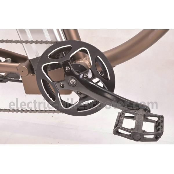 350 Watt Beach Cruiser Battery Powered Bike 36V 10Ah Pedals Assisted