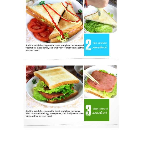 300-350 шт/час Торговый электрический конвейерный тостер для производства хлеба