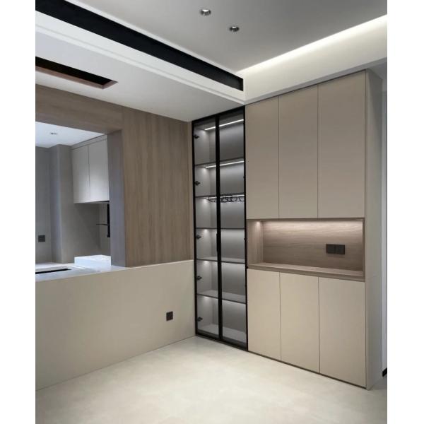 Мебели панели квартир Eco шкаф одежд дружелюбной деревянной современный подгонял