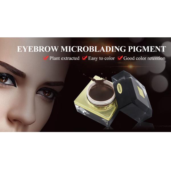 Макияж брови затира OEM постоянный пигментирует чернила татуировки Microblading косметик