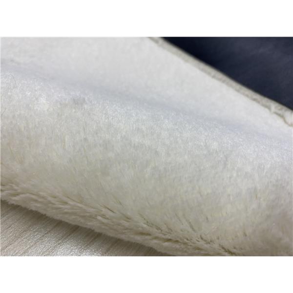 Abrasion Resistant Embossed Pu Leather Varied Faux Fur Style Eco Friendly