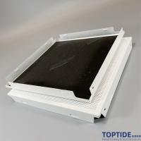 RAL Colors 1.5mm 300×300mm Aluminum Fireproof Ceiling Board Square