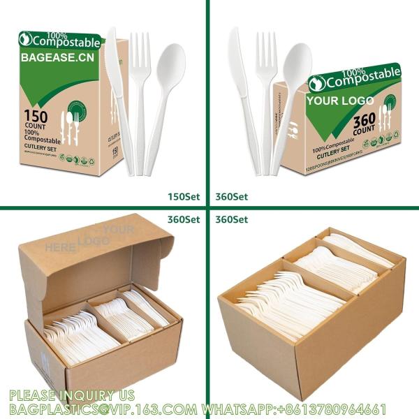 Knives Forks Spoons Utensils, Heavyweight HeavyDuty Flatware Is Eco Friendly Products Lounge Party Wedding BBQ