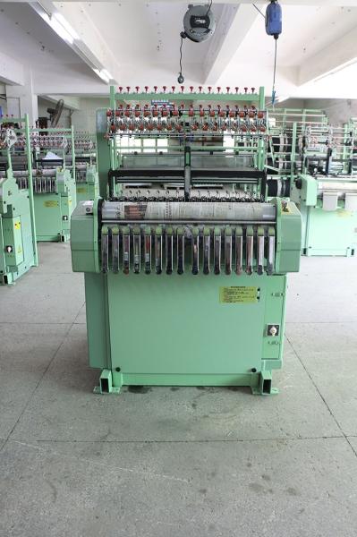16/20 High Speed Flat Head Shuttleless Machine for Production of Elastic and Non-Elastic Narrow Fabrics with Computerized Jacquard Loo