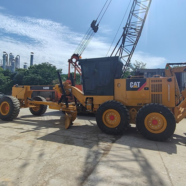 14ft Used Road Grader For  140H Construction Infrastructure Building