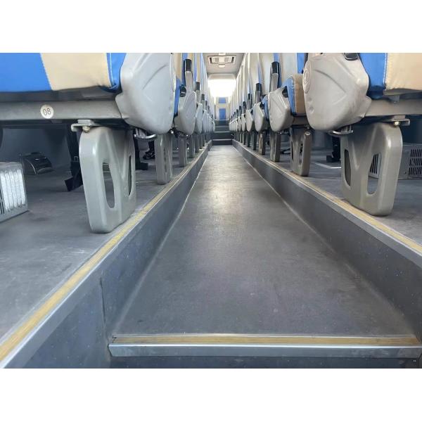 Используемое ЕВРО IV автобуса пассажира 53 двигатель кондиционера 330hp мест 12 метра руки KLQ6129 белого цвета 2-ой