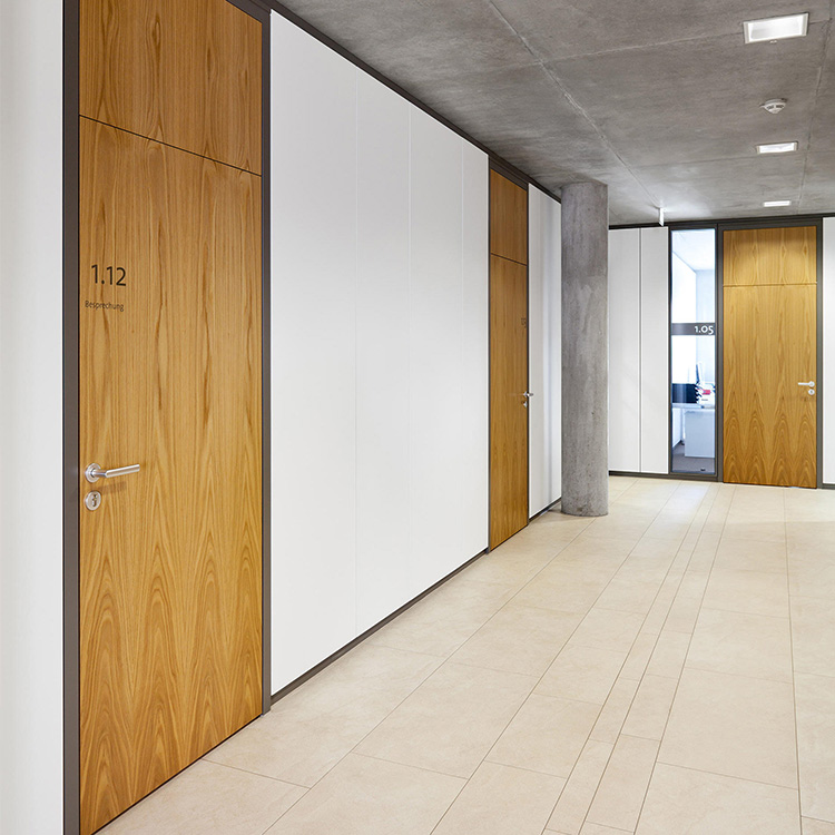 Soundproof Wooden Partition Wall Dividers Framed Partitions Room Dividers Partition Screen for Office