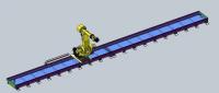 Tracé linéaire flexible du robot pour une intégration facile dans les processus industriels