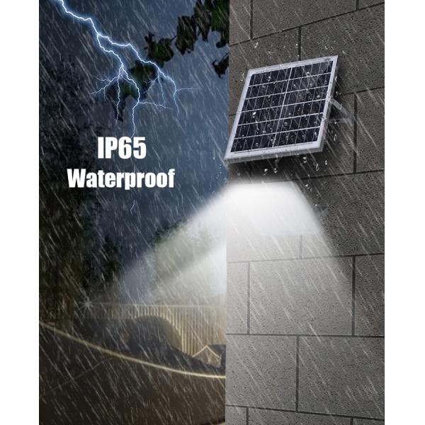 Outdoor Waterproof Garden Led Solar Flood Light with Remote Control 50000 Hours Lifespan