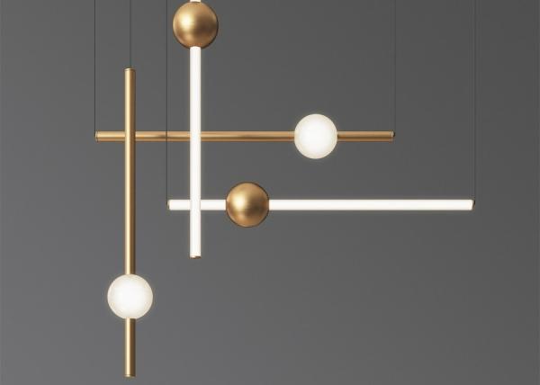 Modern simple creative led chandelier hanging pendant lamp office decorative ceiling pendant lamps