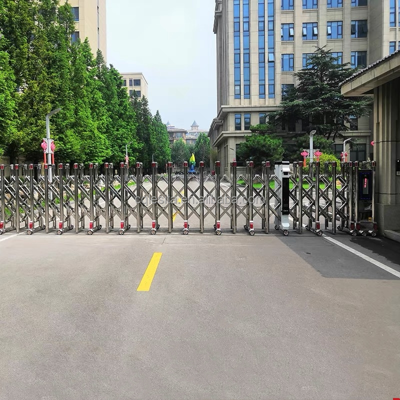 Industrial Automatic Electric Sliding Retractable Gate Stainless Steel Philippines Folding Gate
