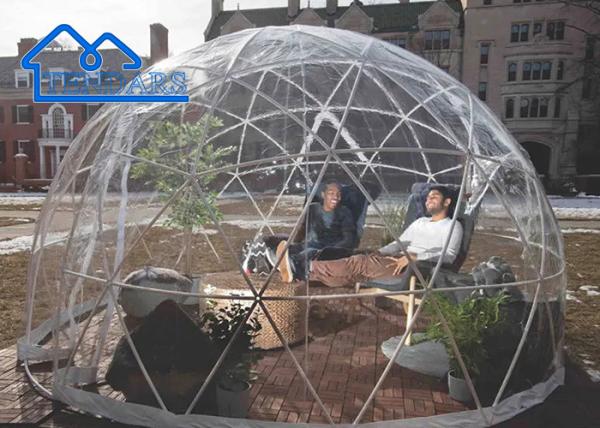 Outdoor Homestay Camping Dome Tent Fireproof UV Proof For Parties Waterproof Dome Tent