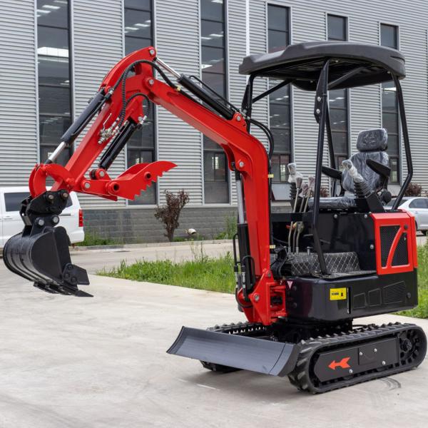 1,5 jardin Mini Digger de ferme de la CE de Tone Mini Hydraulic Excavator Machine