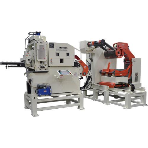 CE Metal Sheet Straightening Machine / Thin Roll Stamping Die Disc Horizontal Feeder Machine