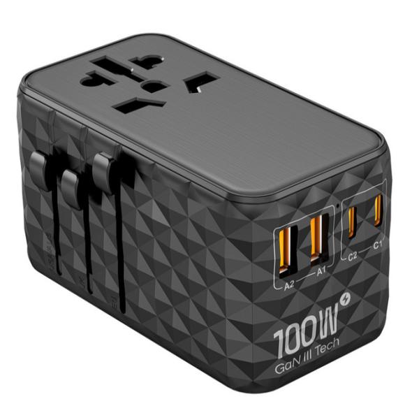 White Universal Travel Charger for All Electronics Stay Connected on the Go