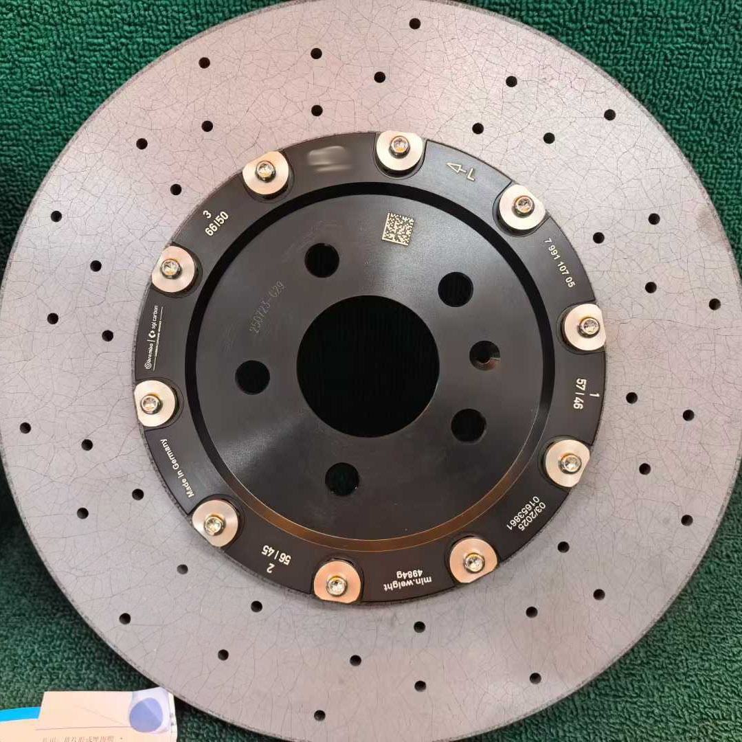 Quality Products WishBrake Auto Carbon Ceramic Material Brake Disc 380mm/370mm/Oem Rotor For Audi R8 Tesla Model 3 Model S PlaidBbmw M3 G80